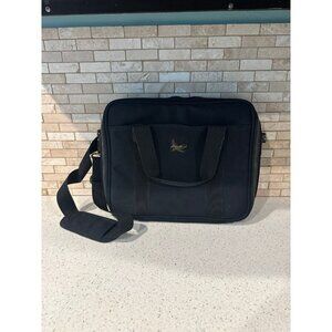 Eddie Bauer Canvas Leather Duffle Weekender Bag Duffel Travel Carry On